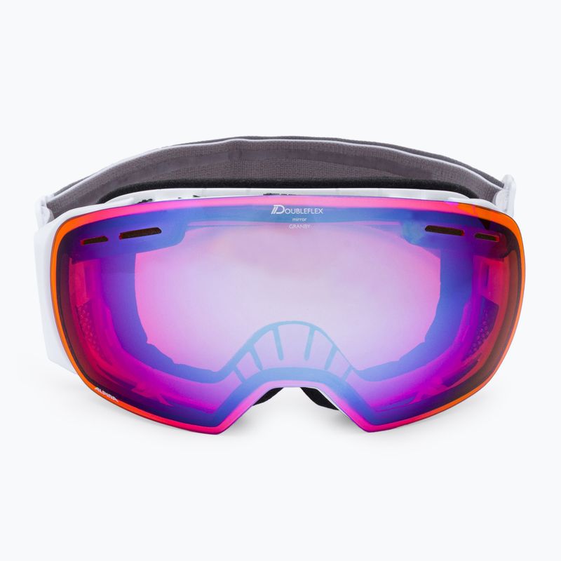 Ski goggles Alpina Granby Q-Lite white gloss/blue sph 2