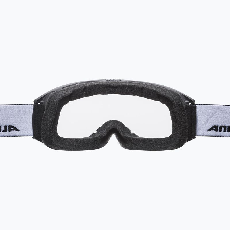 Ski goggles Alpina Nakiska black matt/clear 8