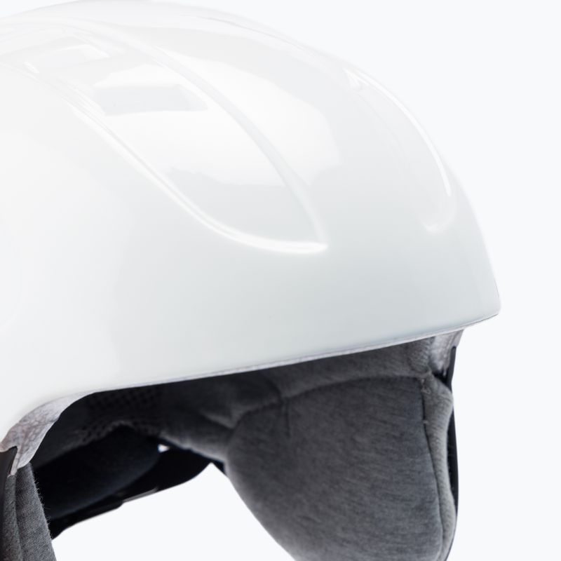 Children's ski helmets Alpina Carat white/red/blue 6