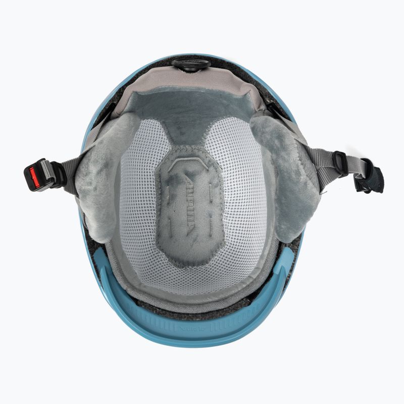 Ski helmet Alpina Grand skyblue/white matt 5