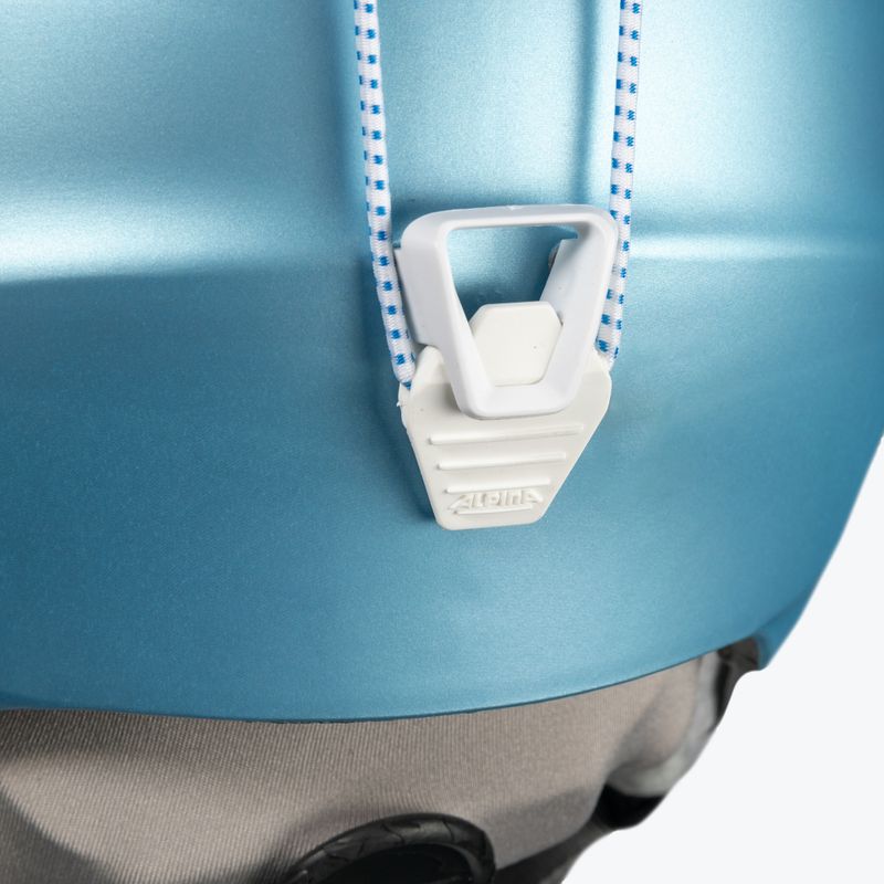 Ski helmet Alpina Grand skyblue/white matt 8