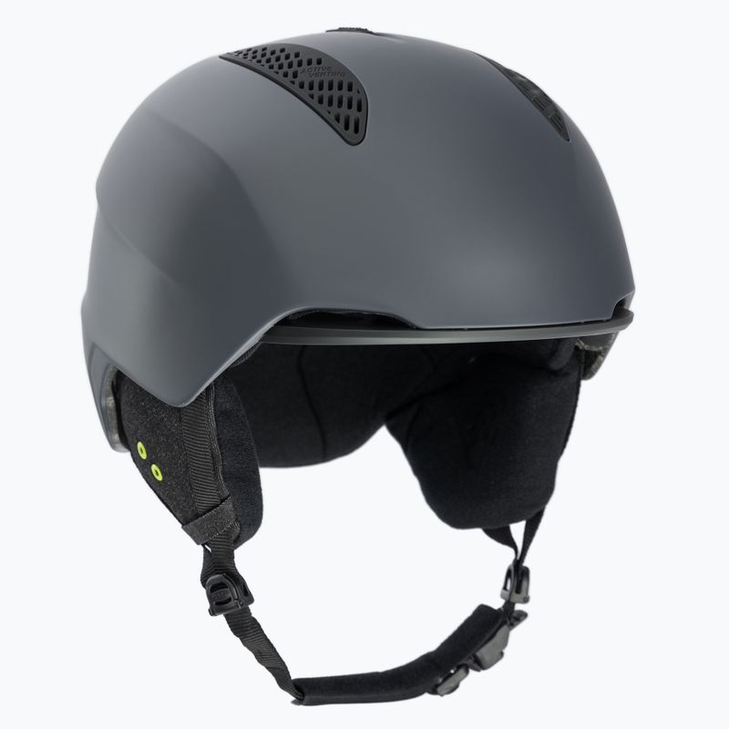 Ski helmet Alpina Grand charcoal/neon matt