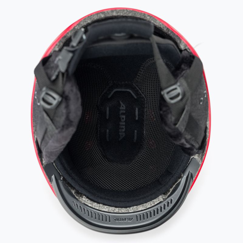 Ski helmet Alpina Grand red matt 5