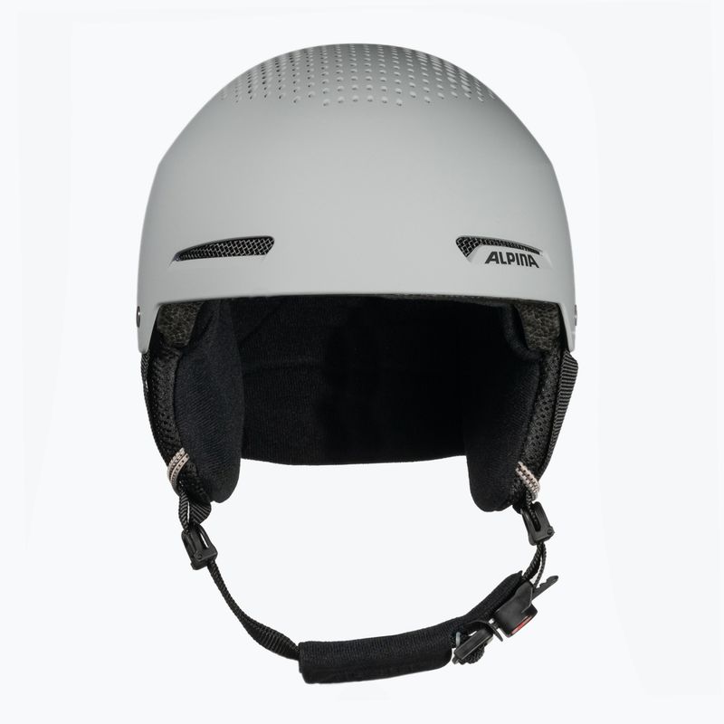Children's ski helmets Alpina Zupo grey matt 2