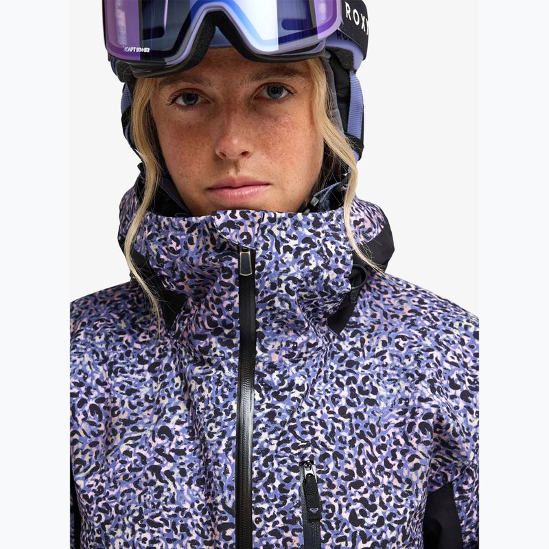 Women's snowboard jacket ROXY 20K Ice Haven twilight purple wildin out 10