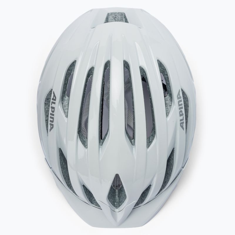 Bicycle helmet Alpina Parana white gloss 6