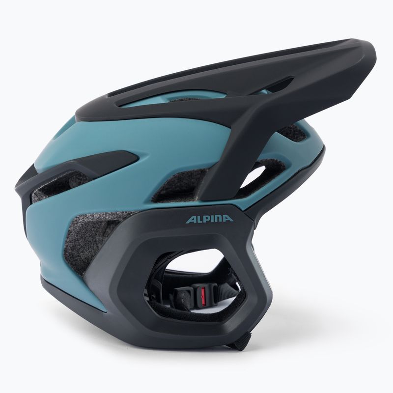 Bicycle helmet Alpina Rootage Evo dirt blue matt 3