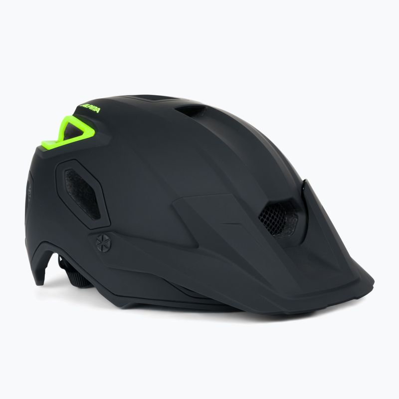 Bicycle helmet Alpina Comox black neon matte