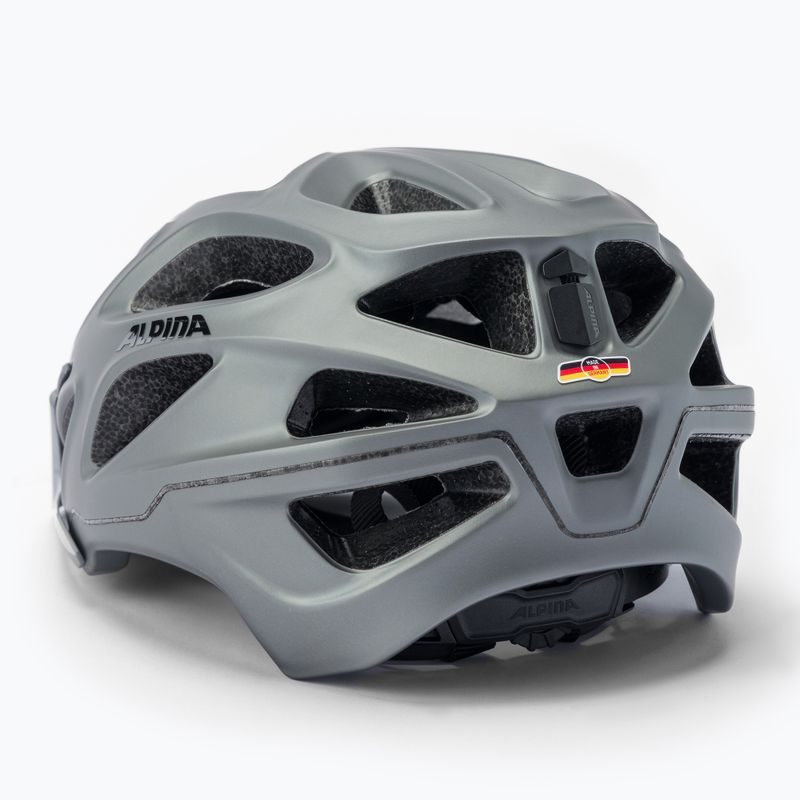 Bicycle helmet Alpina Mythos 3.0 L.E. dark silver matte 4