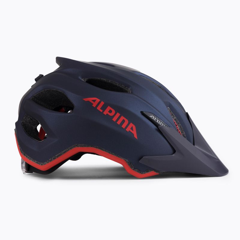 Children's bicycle helmet Alpina Carapax indigo matte 3