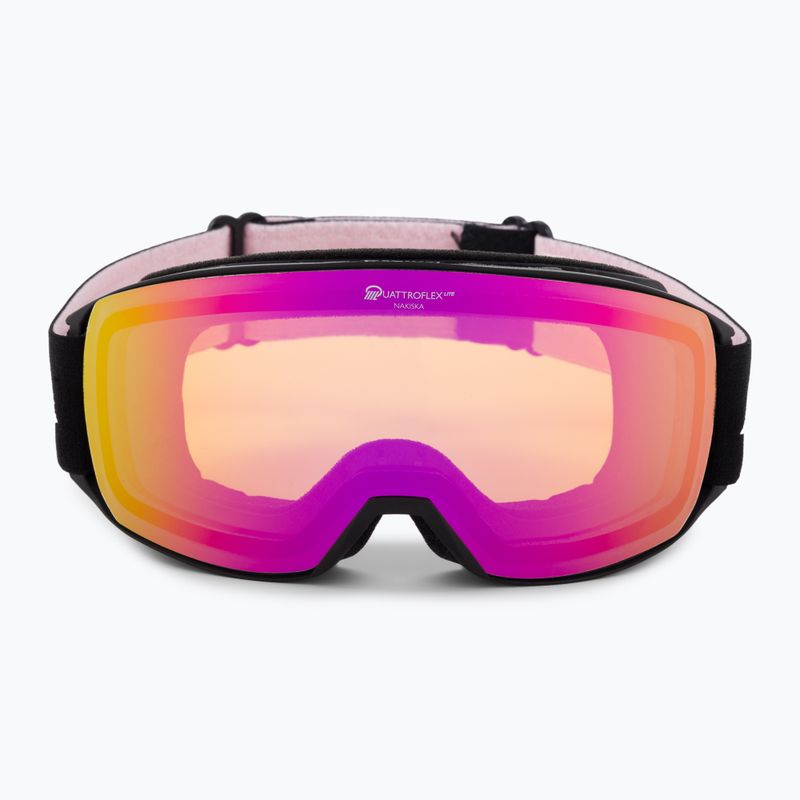 Ski goggles Alpina Nakiska Q-Lite black/rose matt/pink 2