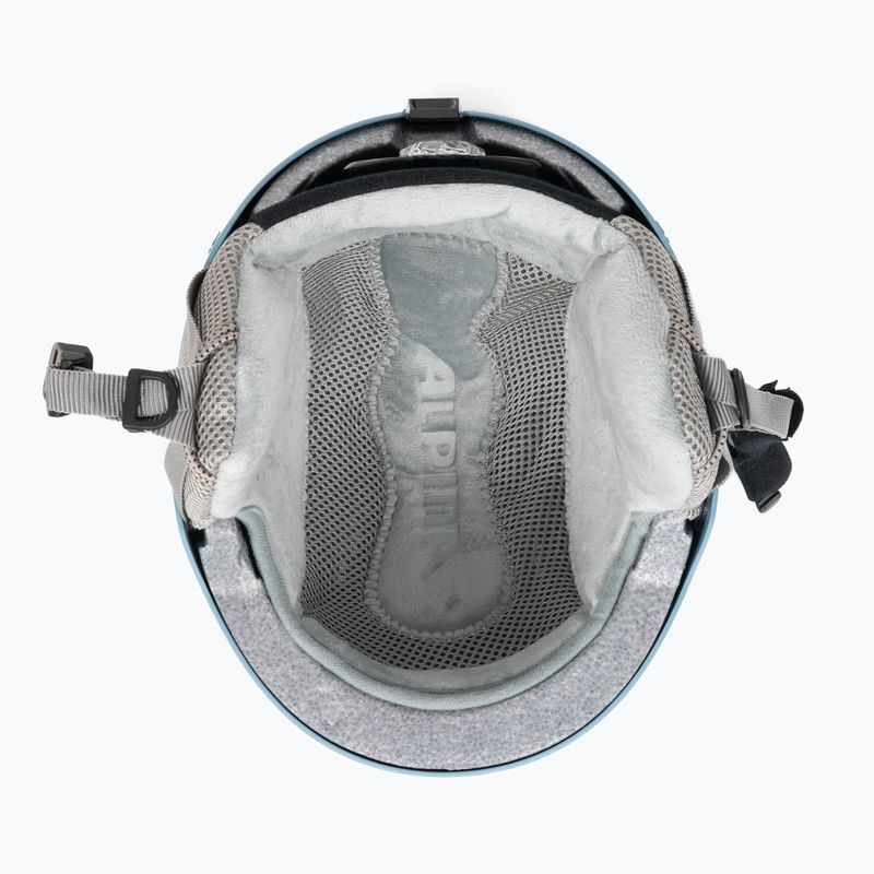 Children's ski helmets Alpina Zupo skyblue matt 5