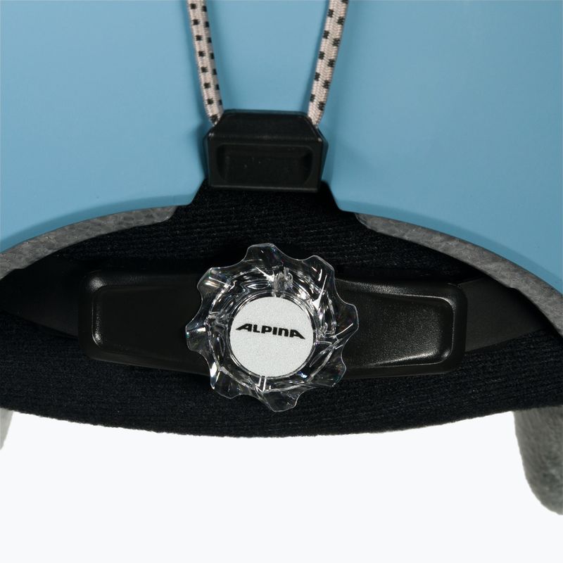 Children's ski helmets Alpina Zupo skyblue matt 6