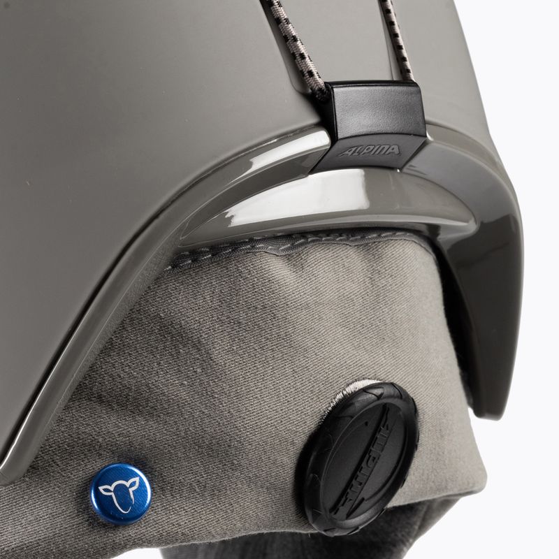 Ski helmet Alpina Gems moon/grey matt 8