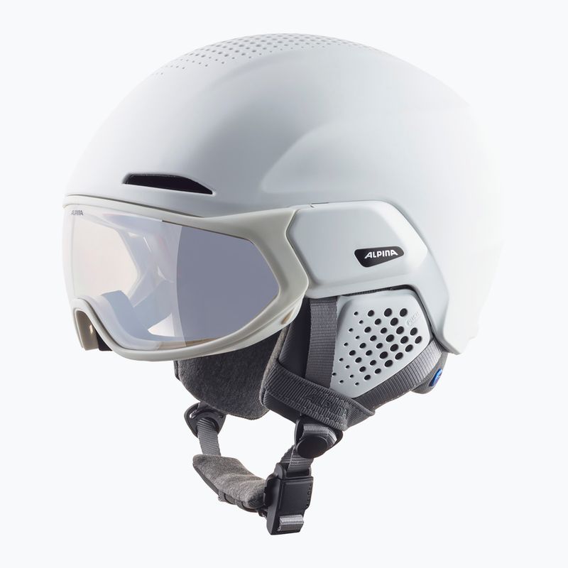 Ski helmet Alpina Alto V white matt 10