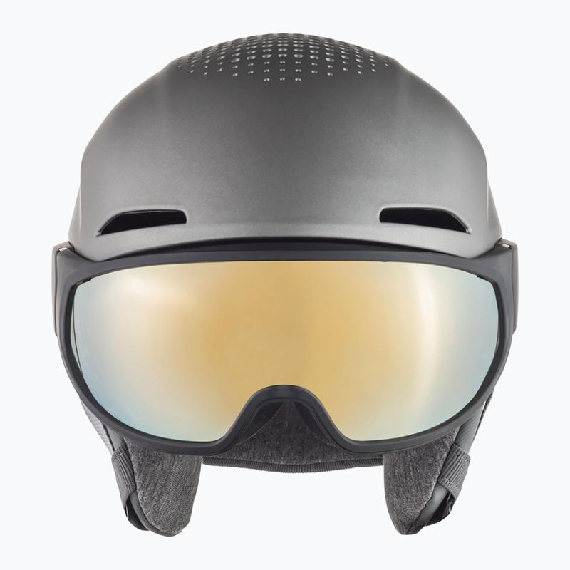 Ski helmet Alpina Alto QV gunmetal matt 12