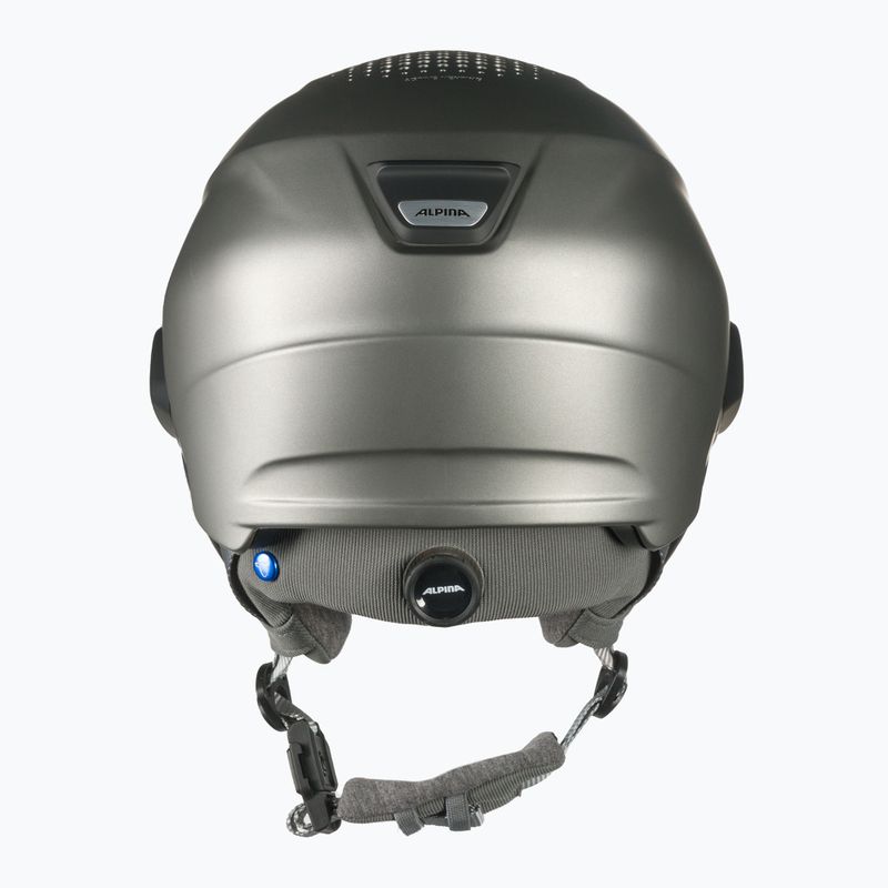 Ski helmet Alpina Alto QV gunmetal matt 3
