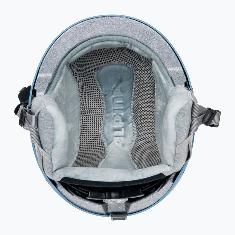 Ski helmet Alpina Arber skyblue matt 5