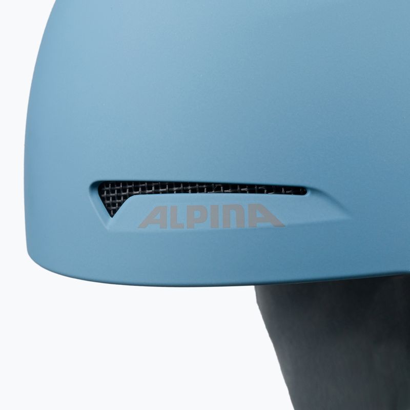 Ski helmet Alpina Arber skyblue matt 7