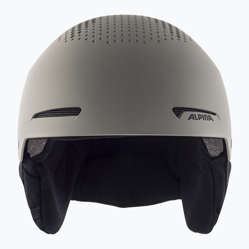 Alpina Arber moon/grey matt ski helmet 2