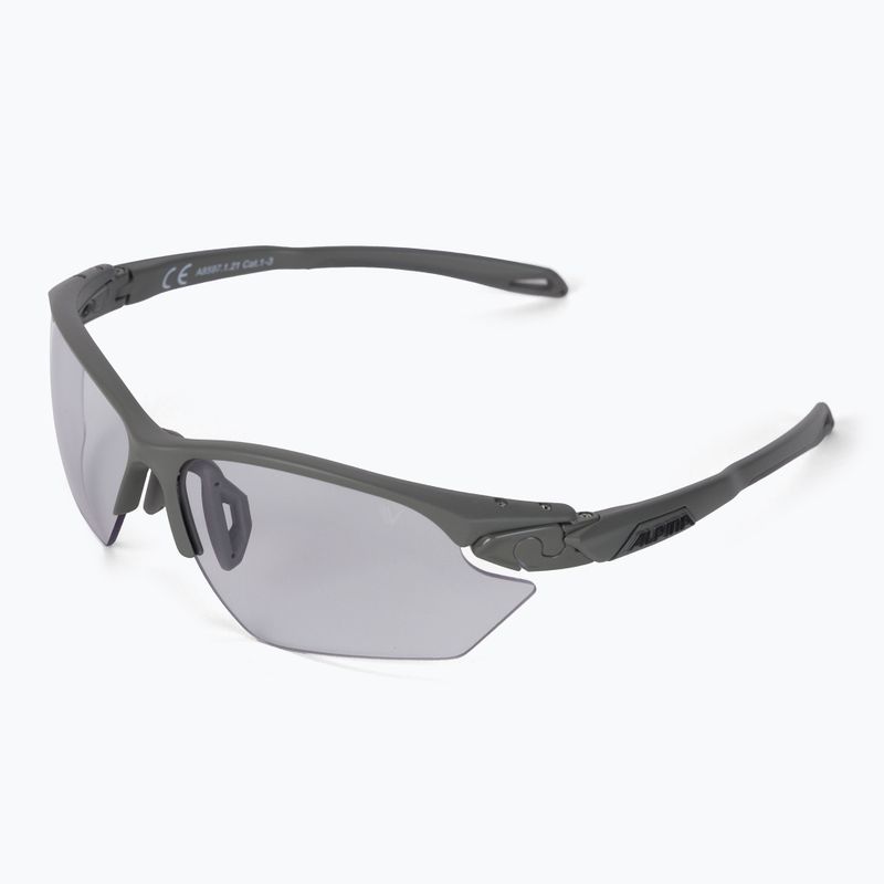 Bicycle goggles Alpina Twist Five Hr S V moon grey matt/black 5