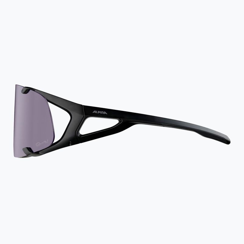 Alpina Hawkeye Q-Lite V black matt/purple sunglasses 6