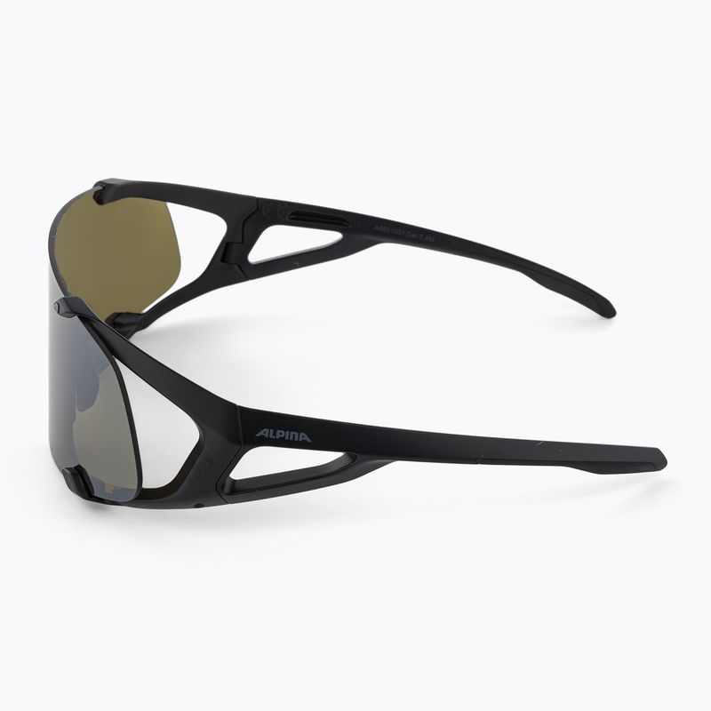 Alpina Hawkeye Q-Lite black matt/silver mirror sunglasses 4
