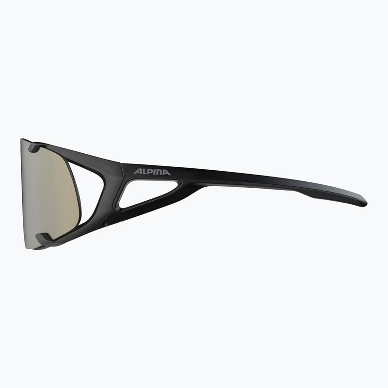 Alpina Hawkeye Q-Lite black matt/silver mirror sunglasses 5