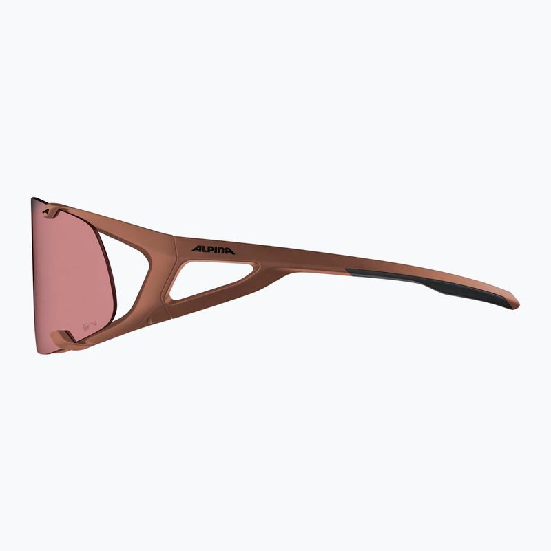 Alpina Hawkeye Q-Lite brick matt/black red mirror sunglasses 3