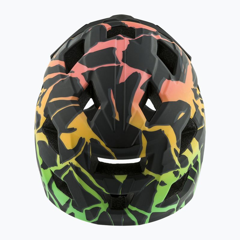 Alpina Rupi fading neon matt children's bike helmet 4