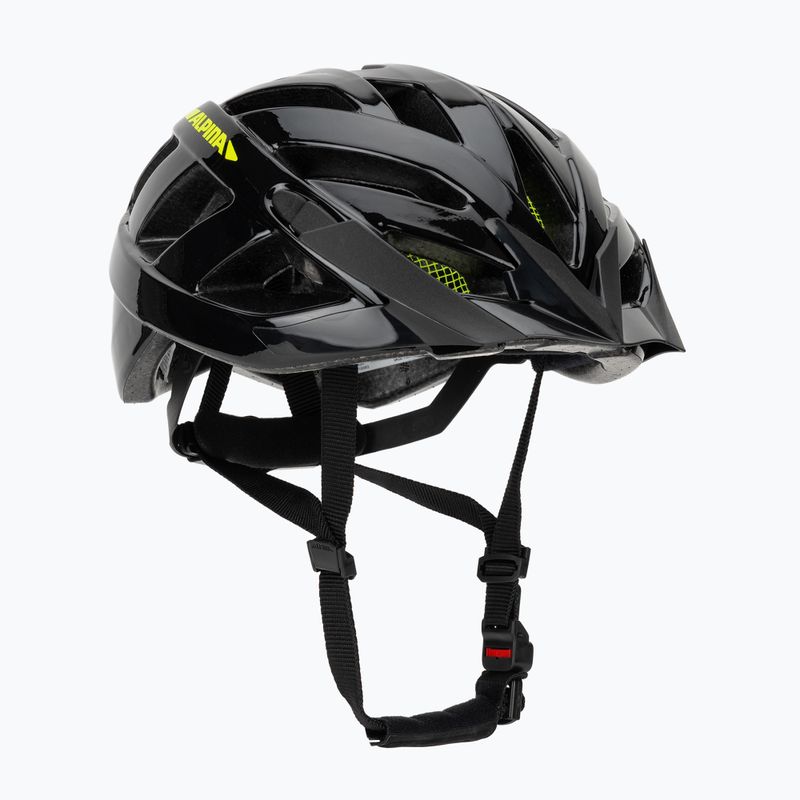 Bike helmet Alpina Panoma 2.0 black/neon yellow gloss