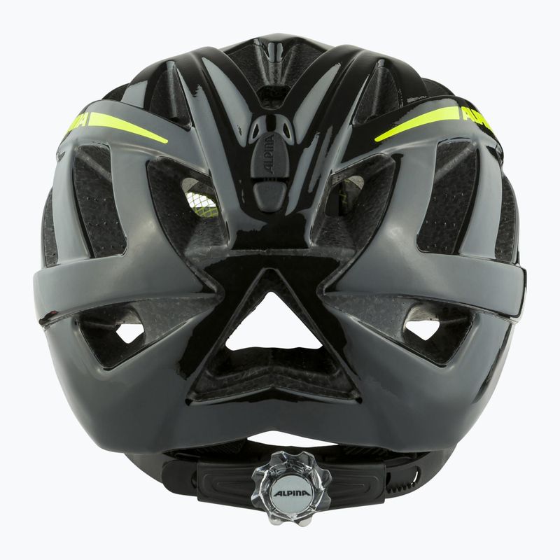 Bicycle helmet Alpina Panoma 2.0 black/neon yellow gloss 3
