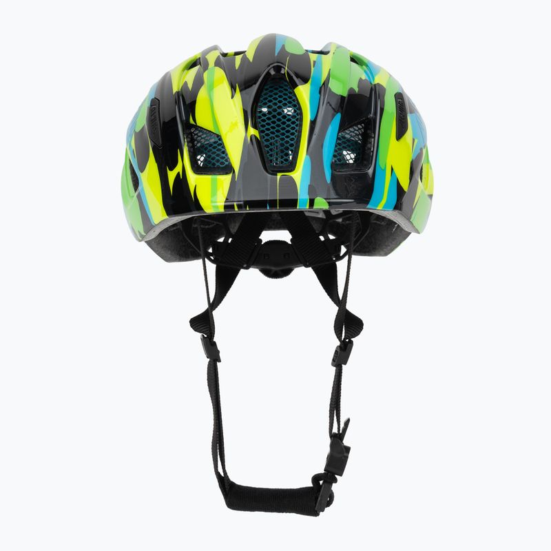 Alpina Pico children's bike helmet neon green/ blue gloss 2