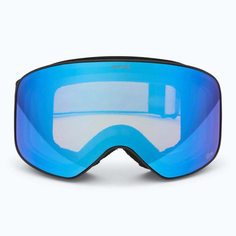 Alpina Slope Q-Lite black matt/ blue ski goggles 2