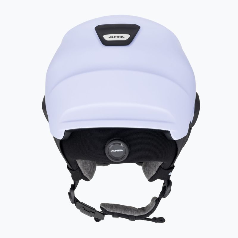 Alpina Alto Q-Lite ski helmet lilac/black matt 3