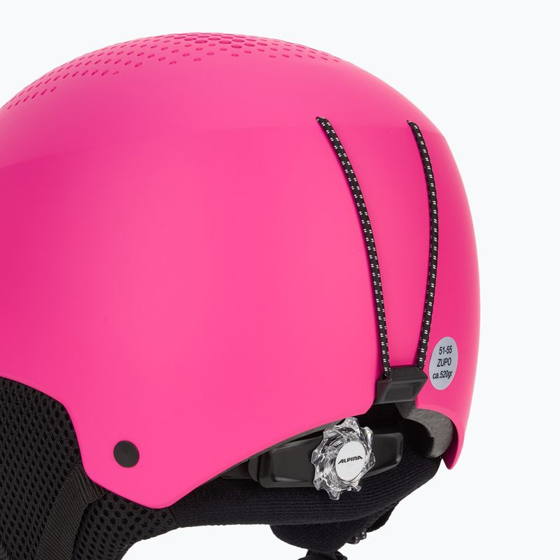 Alpina children's ski helmet Zupo pink matt 8