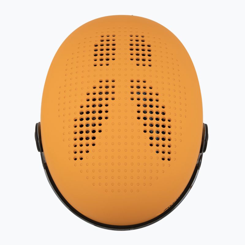 Alpina children's ski helmet Zupo Visor Q-Lite burned/ yellow matt 6