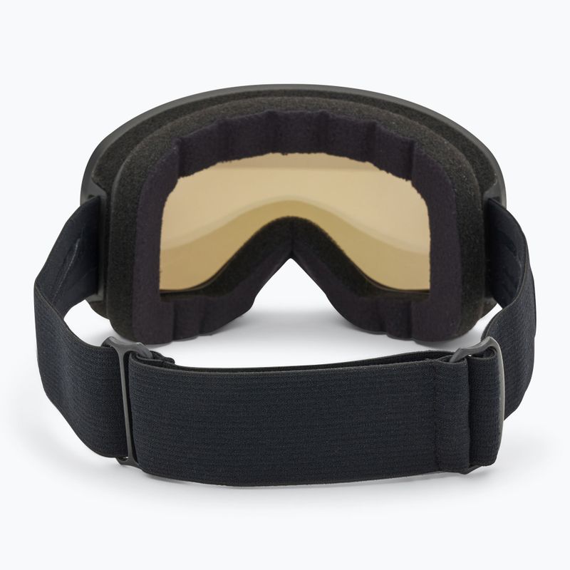 Alpina Slope Q-Lite black matt/ red ski goggles 3