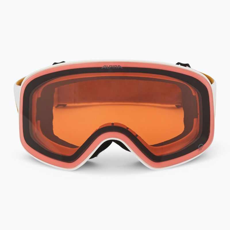 Alpina Ladis Q ski goggles white/ gold matt/ gold 2
