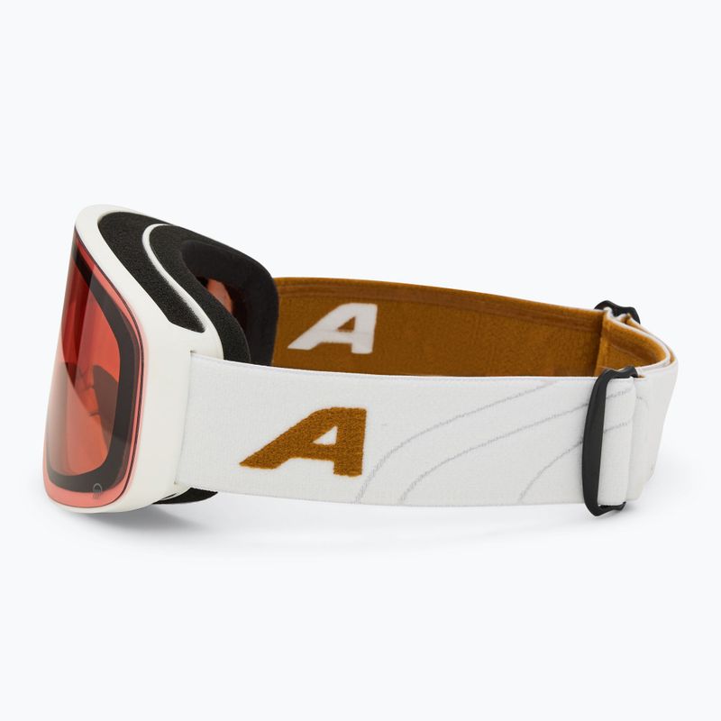 Alpina Ladis Q ski goggles white/ gold matt/ gold 4