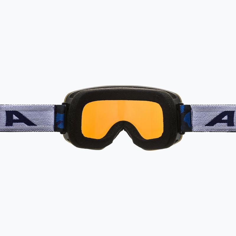 Alpina Penken Q-Lite ski goggles black/ lilac/ leo matt/ blue 7