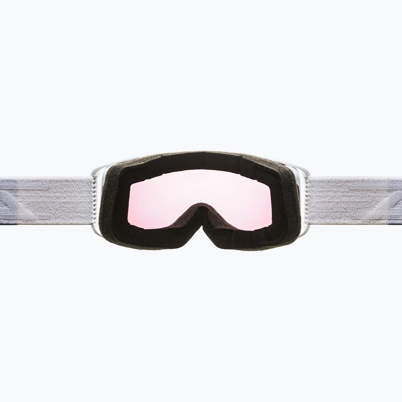 Alpina Bivio QV ski goggles white matt/ gold 3