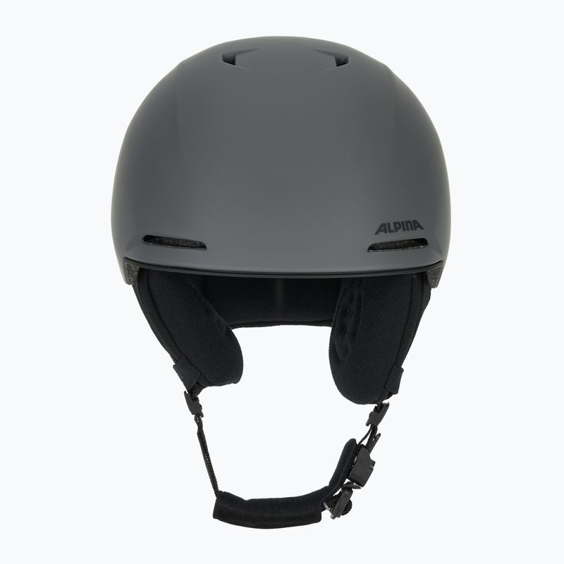Alpina Brix midnight/ grey matt ski helmet 2