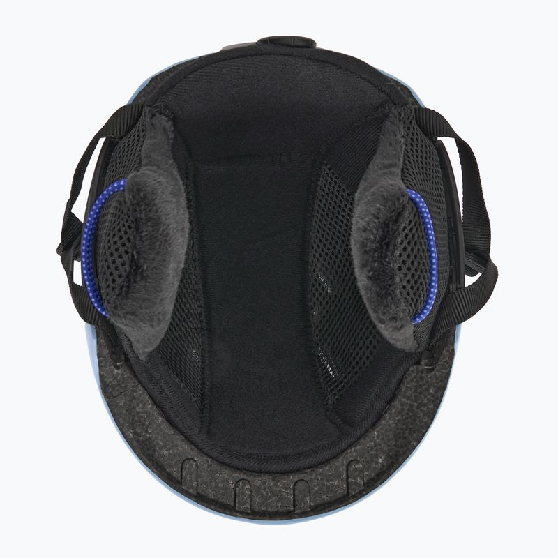 Alpina Pizi children's ski helmet smoke/ blue matt 5