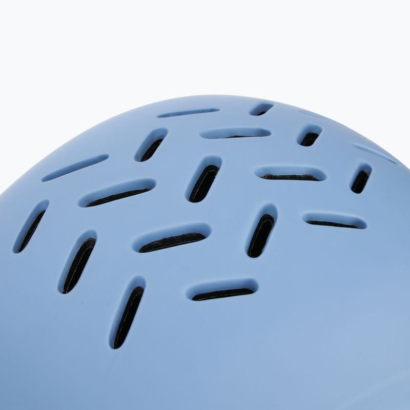 Alpina Pizi children's ski helmet smoke/ blue matt 9