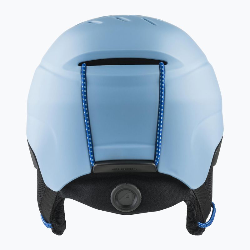 Alpina Pizi children's ski helmet smoke/ blue matt 4