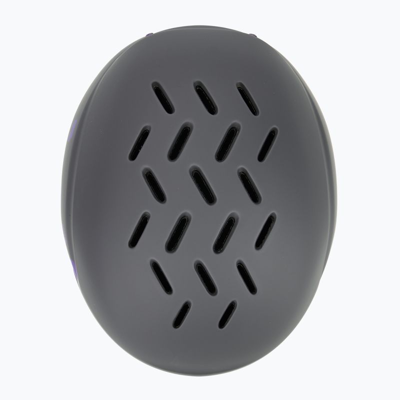 Alpina Pizi midnight/ grey leo matt children's ski helmet 6