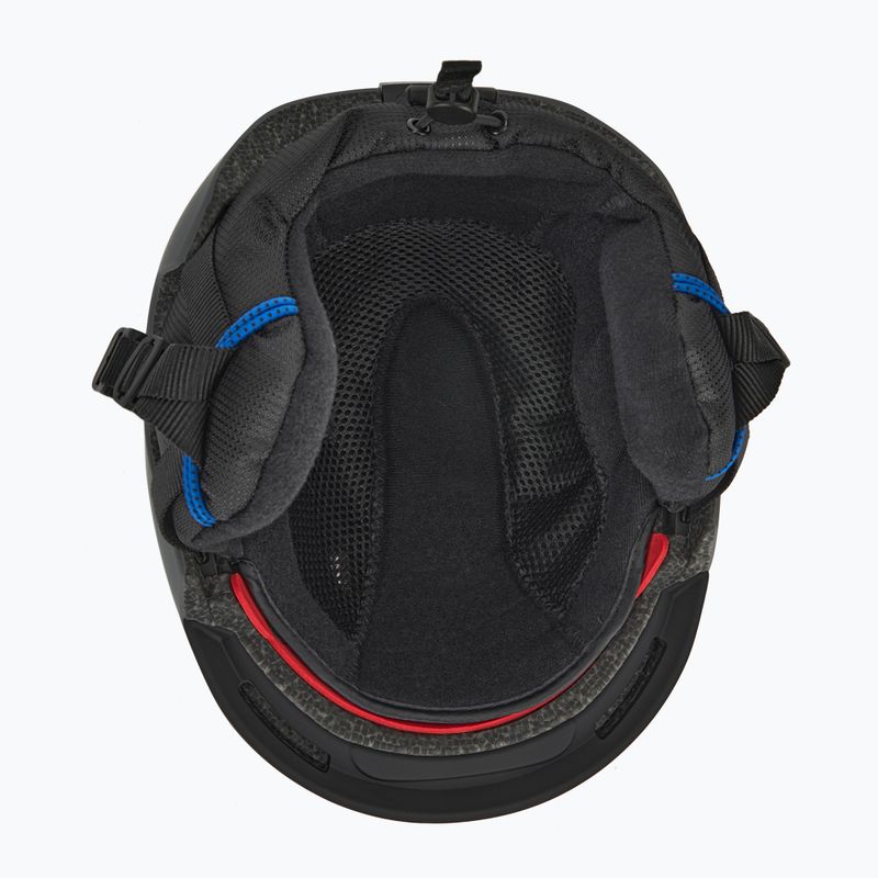 Alpina Brix midnight/ grey matt children's ski helmet 5