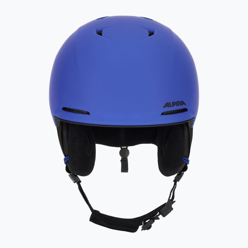 Children's ski helmet Alpina Brix royal/ blue matt 2