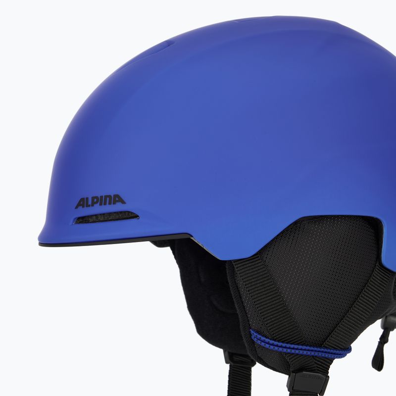 Children's ski helmet Alpina Brix royal/ blue matt 7